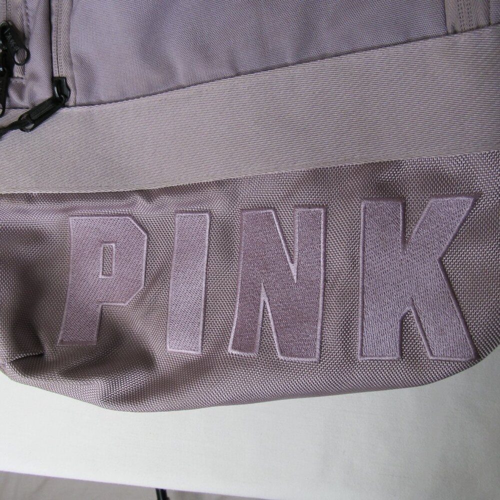 Victoria's Secret PINK Dreamy Lilac COLLEGIATE Travel Backpack - Picture 8 of 9